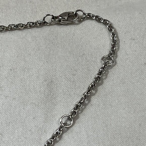 Rare Retired James Avery 60th Anniversary Shimmering Leaves Sterling 18” Nec… - Picture 4 of 4